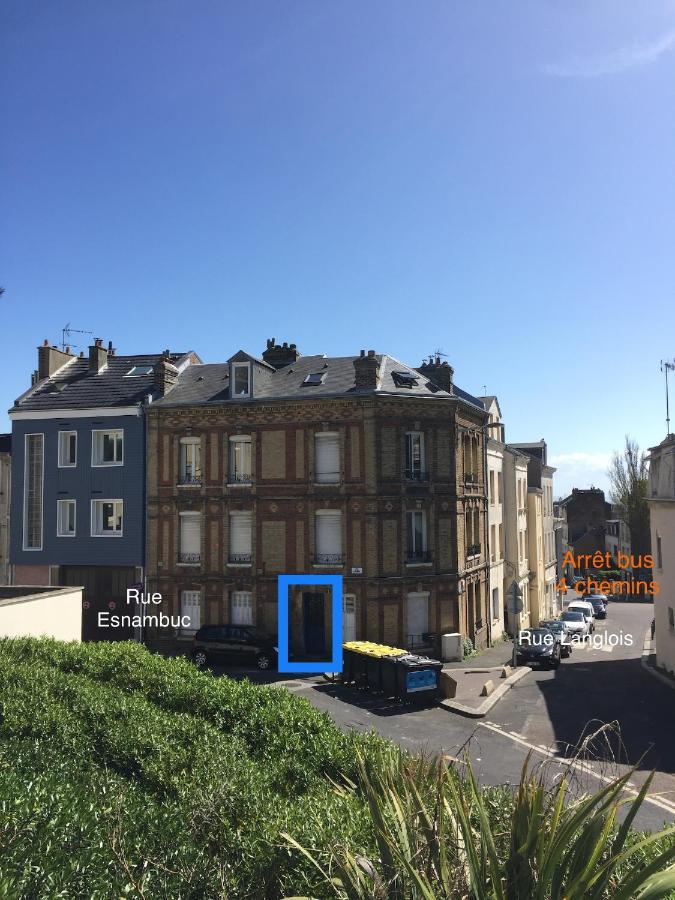 Appart Lh L'Estuaire - F2 Vue Mer Proximite Plage Le Havre Exterior foto